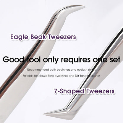 Professional eyelash tweezers