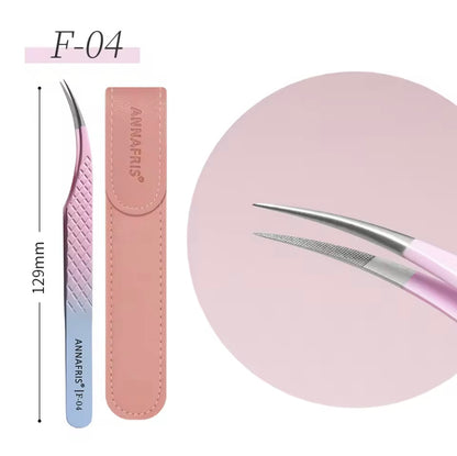 Eyelash extension tweezers
