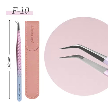 Eyelash extension tweezers