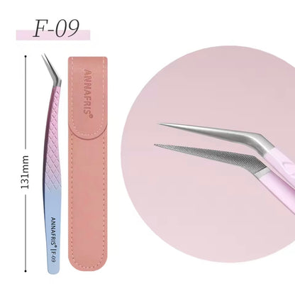Eyelash extension tweezers