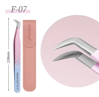Eyelash extension tweezers