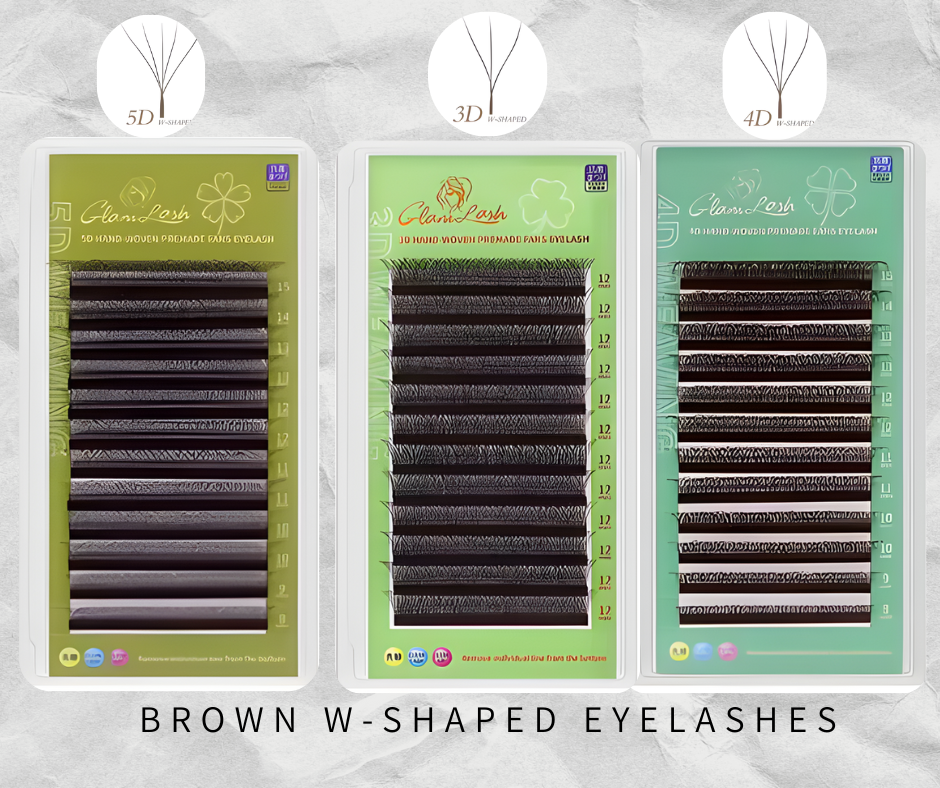 GLAM LASH W-SHAPED MARRÓN