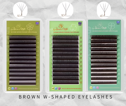 GLAM LASH W-SHAPED MARRÓN